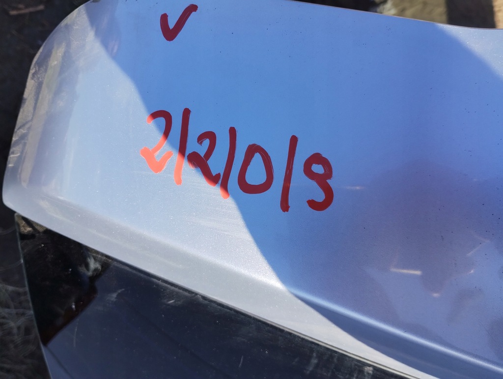 фото №10, Mazda 5 крышка багажника багажника задняя