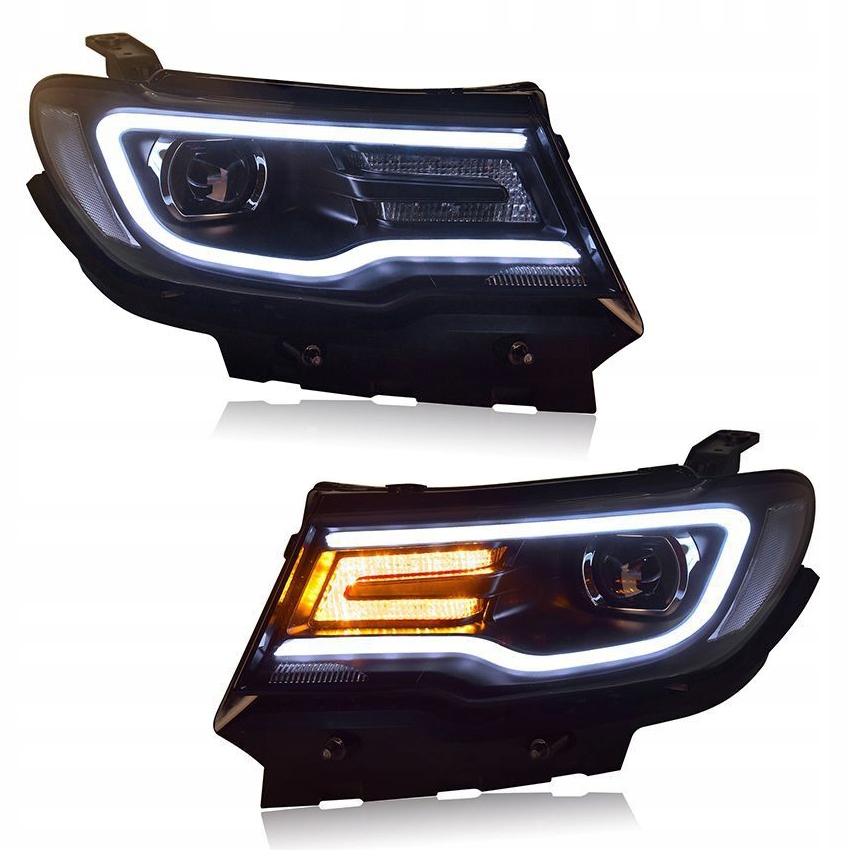 Купить Модуль фары автомобильных full led к лампа czołowych jeep compass 2017-2019 drl