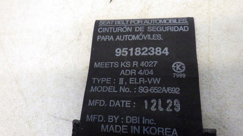 фото №7, Правый pas безопасности w багажник chevrolet captiva c100, c140