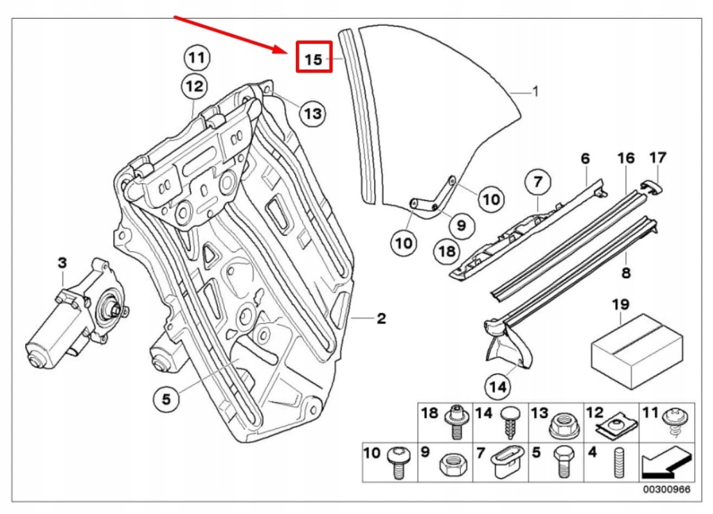 фото №10, Bmw 3 cabrio e46 прокладка задній лівий скло 51368209421 8209421