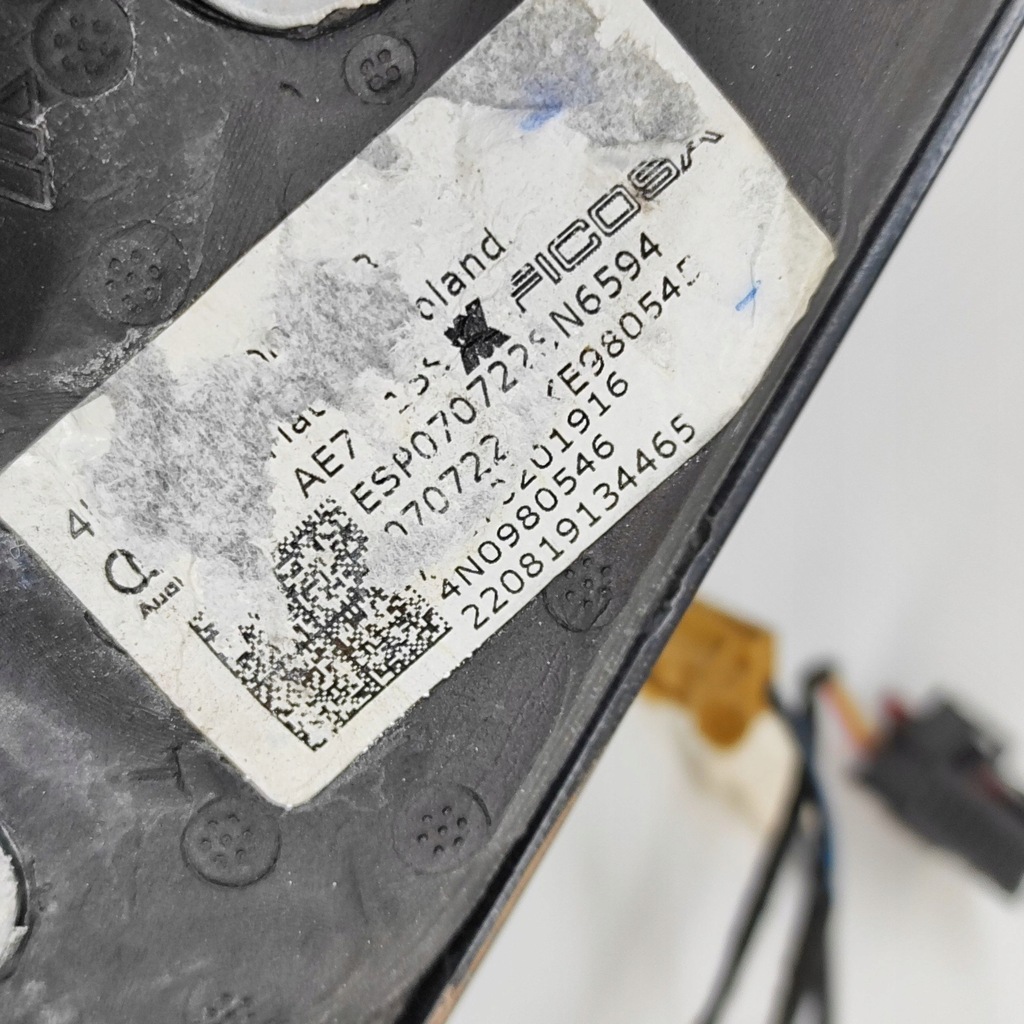 фото №10, Audi e-tron 2019 левая сторона камера зеркала бокового дверь передних