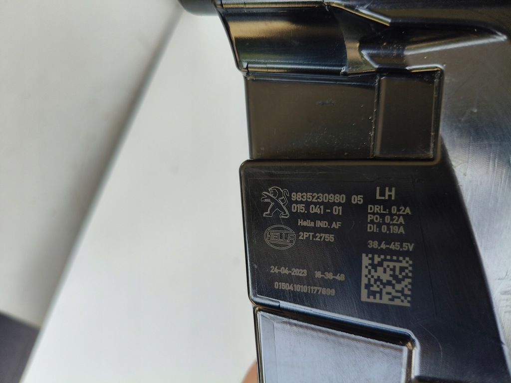 фото №7, Противотуманная фара левый peugeot 308 iii 22- led gt-line