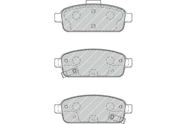 фото №1, Ferodo тормозные колодки тормозные chevrolet aveo хэтчбек 1