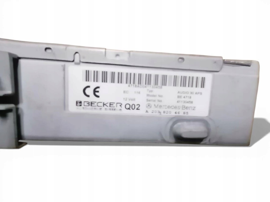 фото №2, Mercedes w203 радио заводской a2038204685