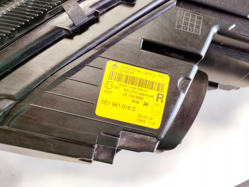 фото №6, Фара лампа передня skoda iii 3 lift