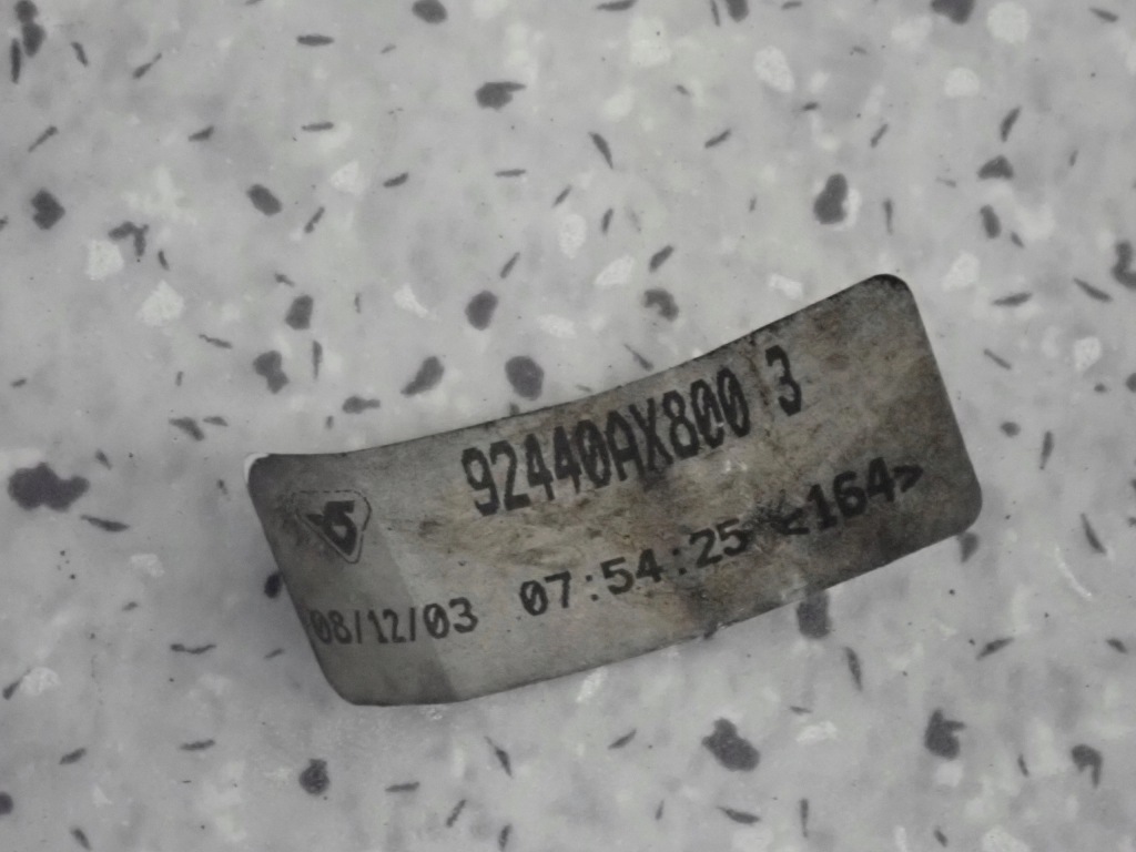 фото №7, Nissan micra k12 шланг кондиционера cienki длинный 92440ax800