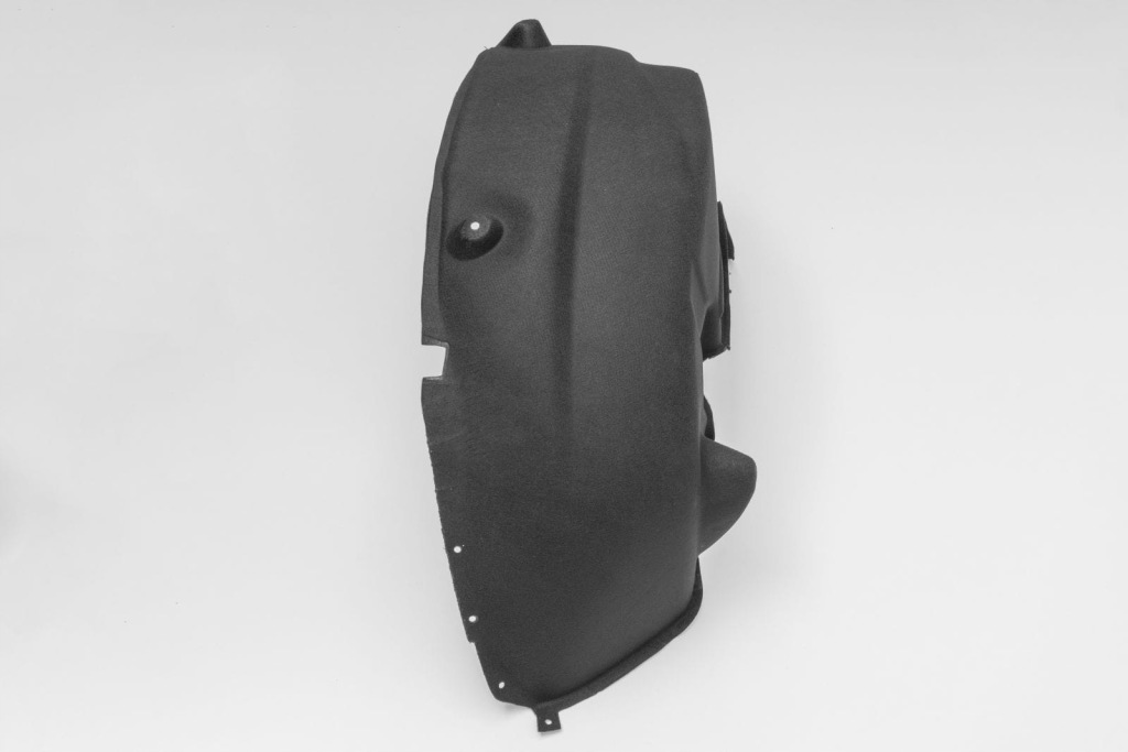 Купить Mercedes ml w164 2005-2011 тканевый подкрылок задние левая a1648840522