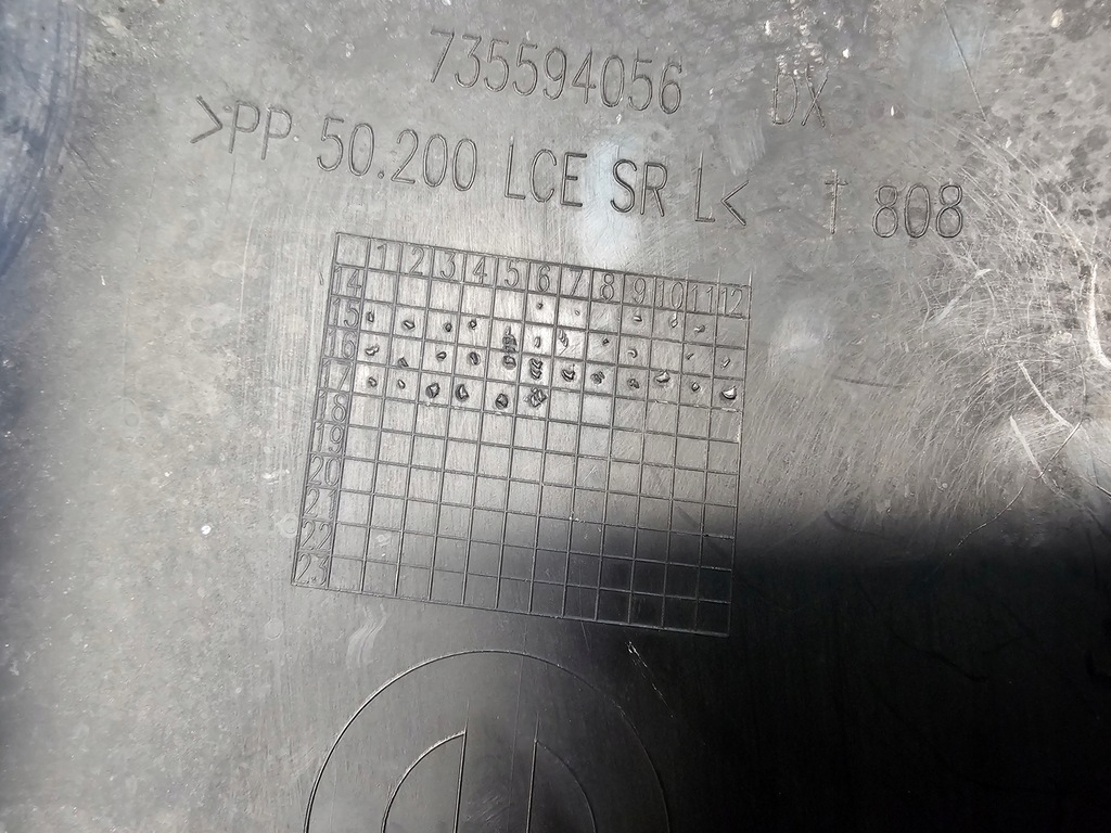 фото №10, Решётка бампера левая правая перед fiat doblo ii 2015 -