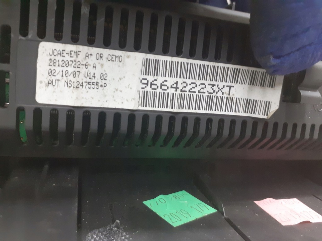 фото №3, Дисплей peugeot 307 96642223xt