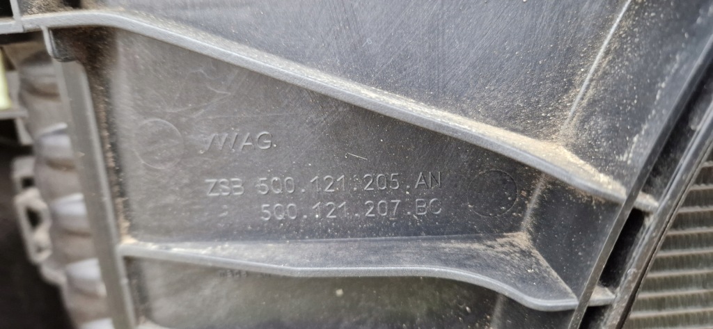 Ремінь передній балка радіатор vw tiguan рестайлінг  2021- 1.5 tsi комплектний Зі Шроту