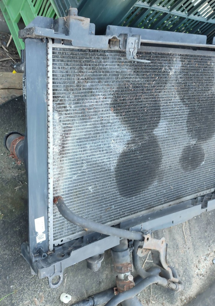 Комплект радиатор вентилятор woda интеркулер toyota auris i 1.4 d-4d 06-13 Киев