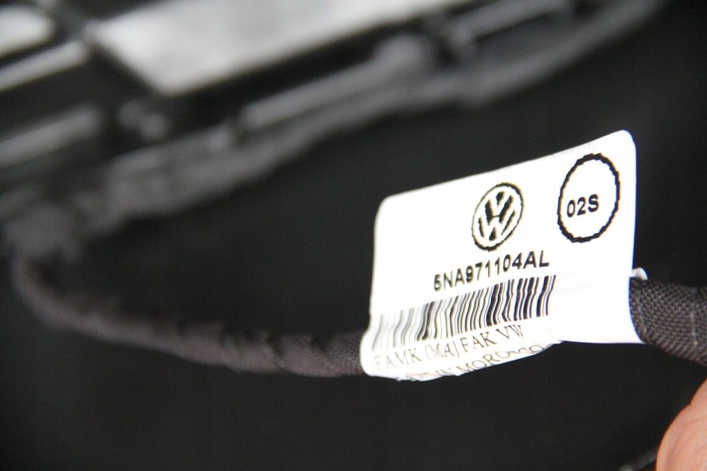 фото №11, Бампер задняя vw tiguan rline 4 pdc lc9x new oryg