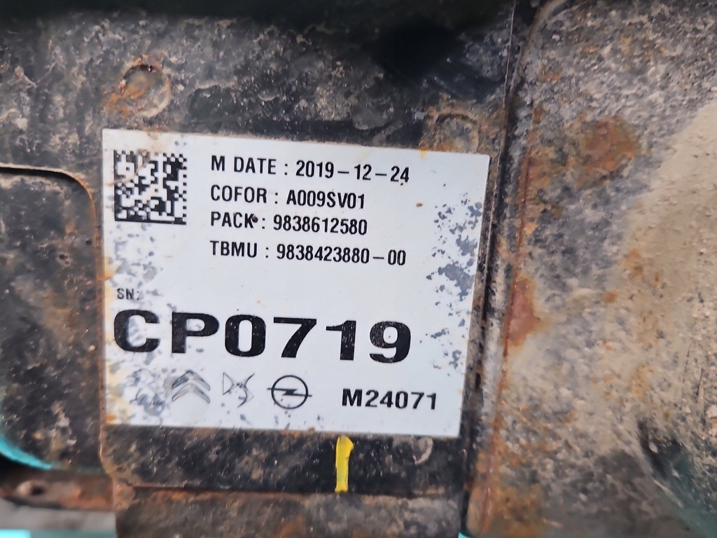 фото №10, Аккумулятор аккумулятор гибрид peugeot 3008 ii 9838612580