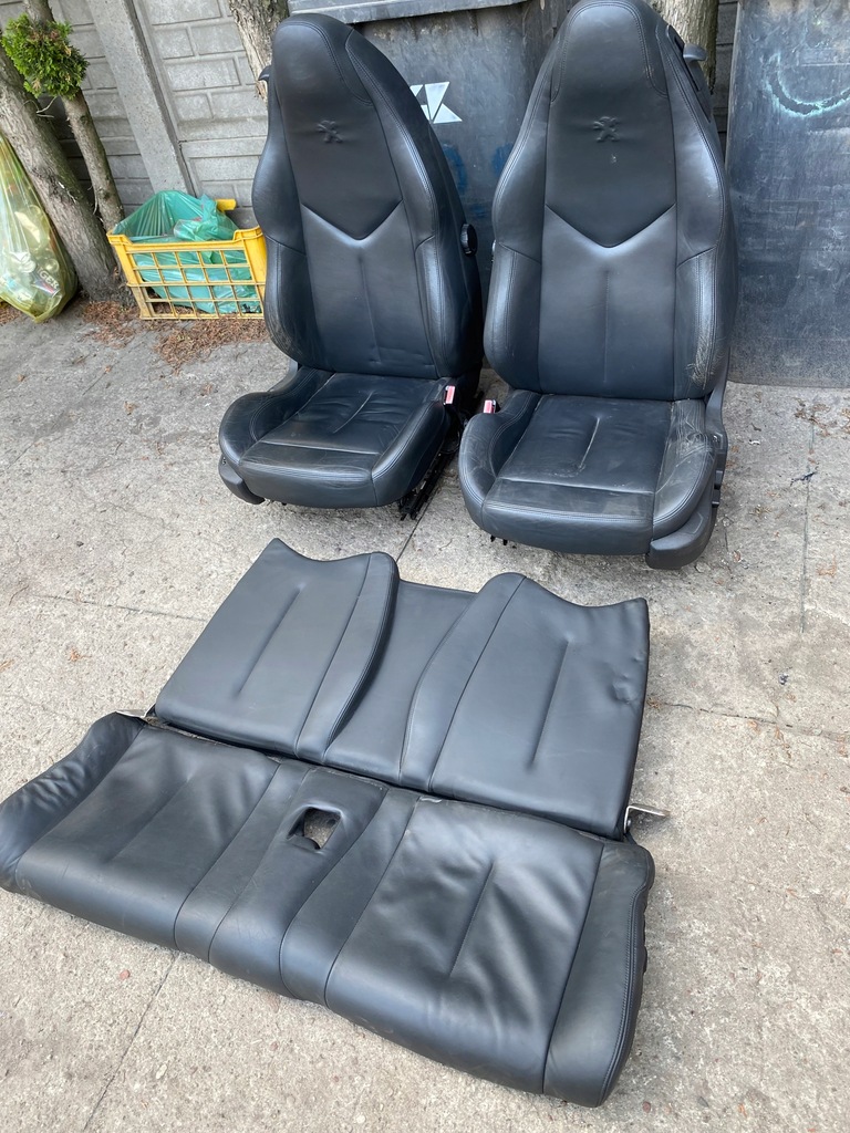 фото №5, Сиденья заднее сиденье обшивки ремни комплект peugeot rcz кожа uk