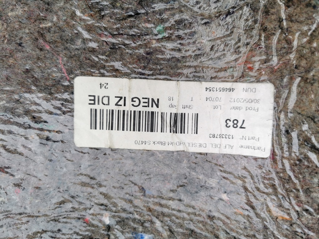 фото №5, Коврик обшивка kpl opel meriva b europa