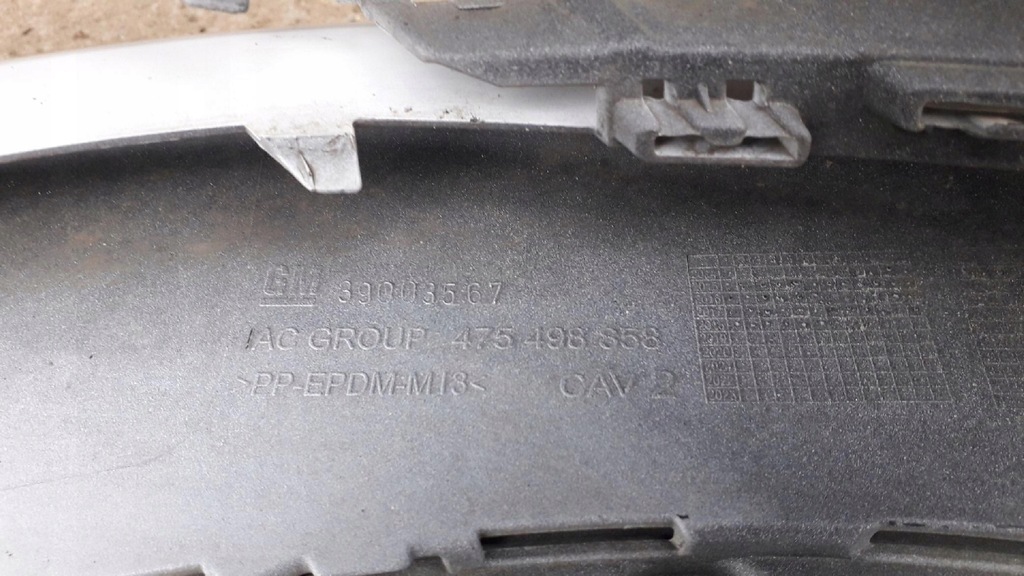 фото №11, Бампер opel corsa e перед передній 2014-