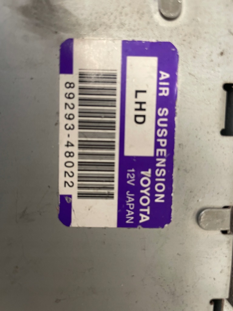 фото №2, Блок управления подвеска 89293-48022 lexus rx 2003 rok