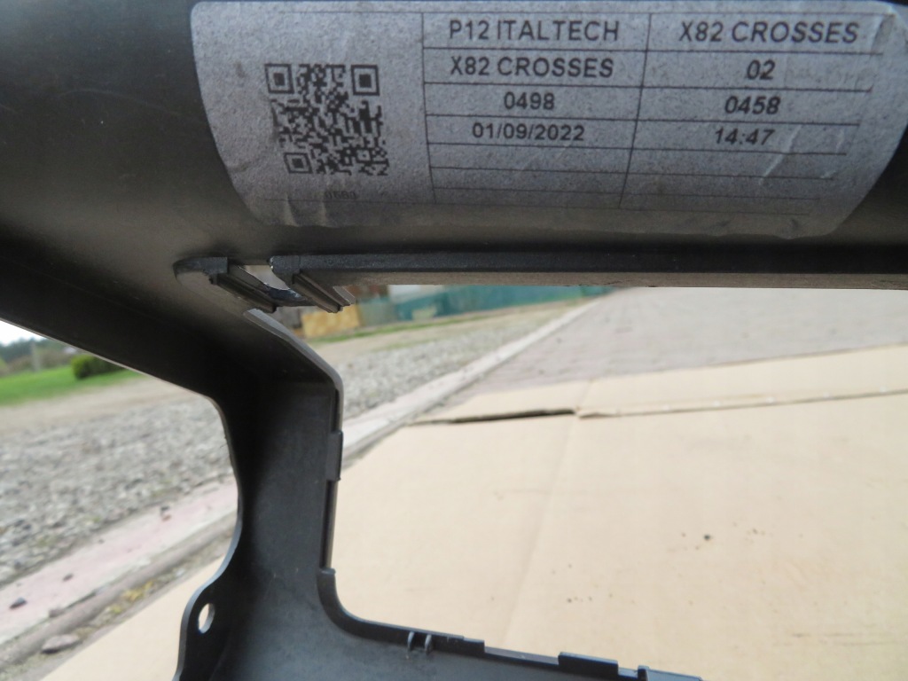 Кутик бампера правий задня trafic iii vivaro b Оригінал