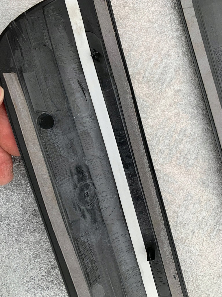 фото №10, Audi q3 rsq3 2011-18 комплект молдинг поріг передня накладки накладки