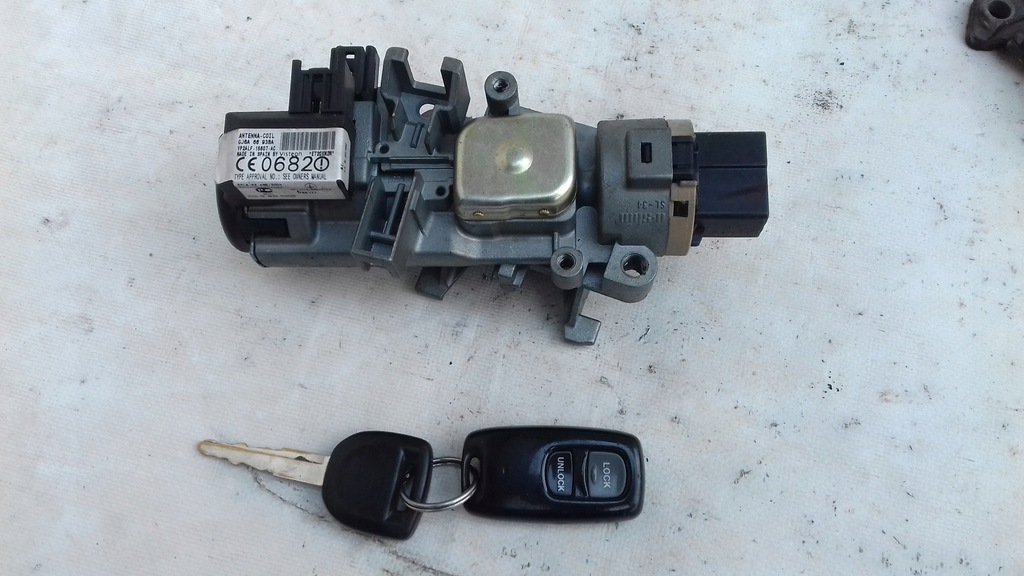 фото №7, Бортовой компьютер 5ws40142et 3s6112a650ge набор иммобилайзер mazda 2 dy 1.4 d автоматическая коробка передач 02-07