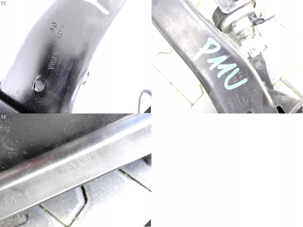 Vw golf vii 7 5g0 12-20 бампер балка + абсорбер / піна + сигнал перед Оригінал