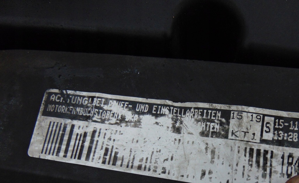 фото №7, Двигатель vw passat b6 2.0tdi bkp europa