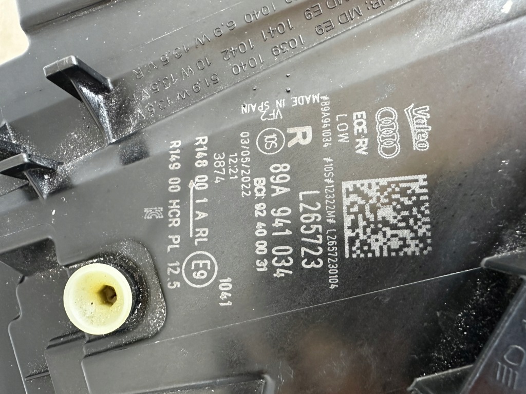 фото №6, Audi q4 e-tron 89a 2021- лампа full led права оригінал ladna eu