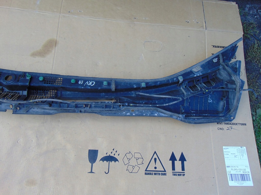 фото №6, Жабо пластиковый honda crv iii 2006- europa