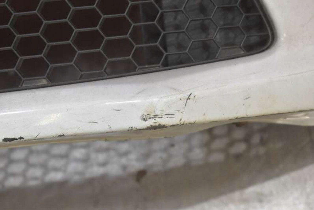 фото №7, Бампер перед передний белый dacia sandero 2 ii 12-20