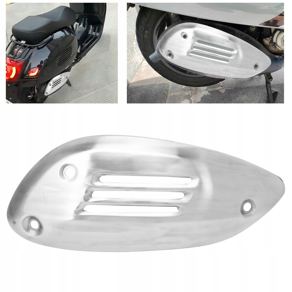 фото №11, Захист труби випускної motocykla гасник ze нержавіюча сталь нержавіючої захист