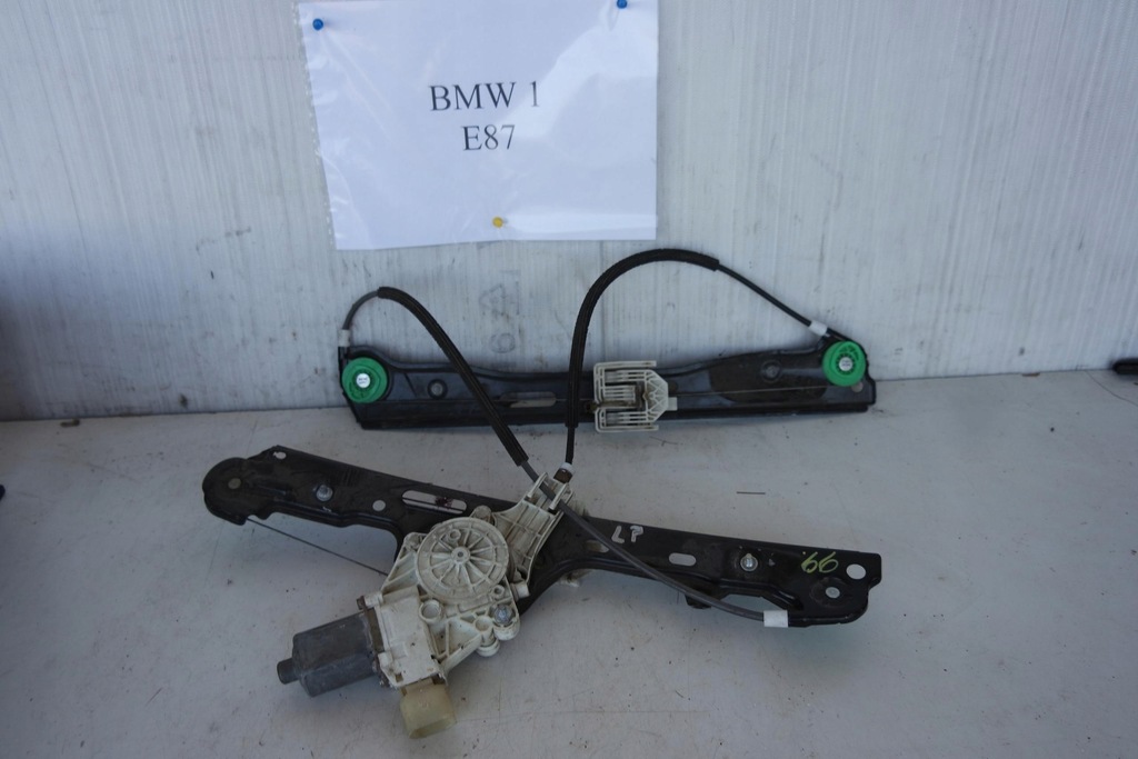 фото №1, Механизм подъемник стекло левый перед bmw 1 e87