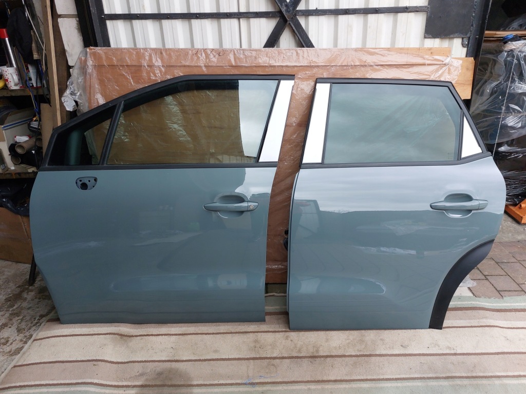 фото №1, Дверь левая перед задняя citroen c3 aircross lift 23r khaki grey eem