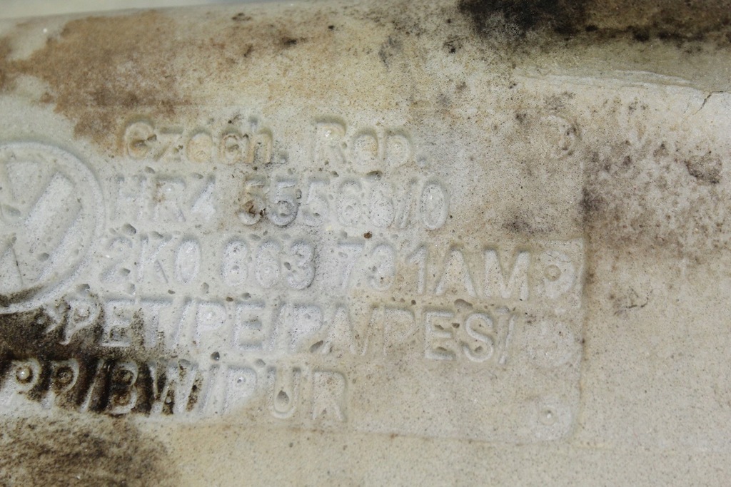 фото №8, Обшивка коврик багажника кабины задняя vw caddy iii