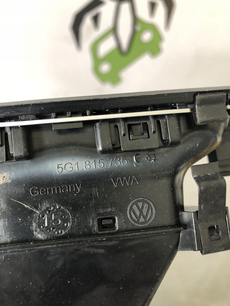 фото №7, Golf vii рамка радио воздуховод средний 5g1819743d