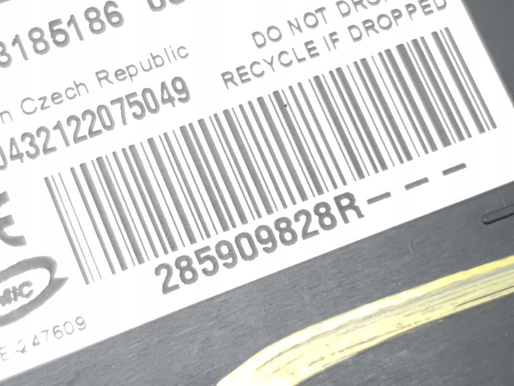 фото №4, Считыватель карты замок зажигания renault scenic iii megane