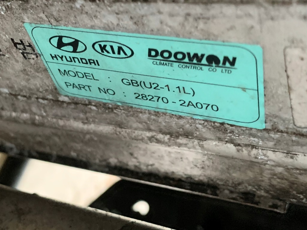 фото №8, Hyundai i20 ii усилитель перед радиатор 1.1crdi