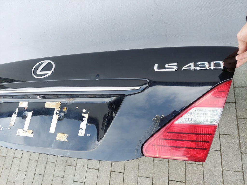 фото №6, Кришка багажника задня комплектна камера лампи lexus ls 430 lift