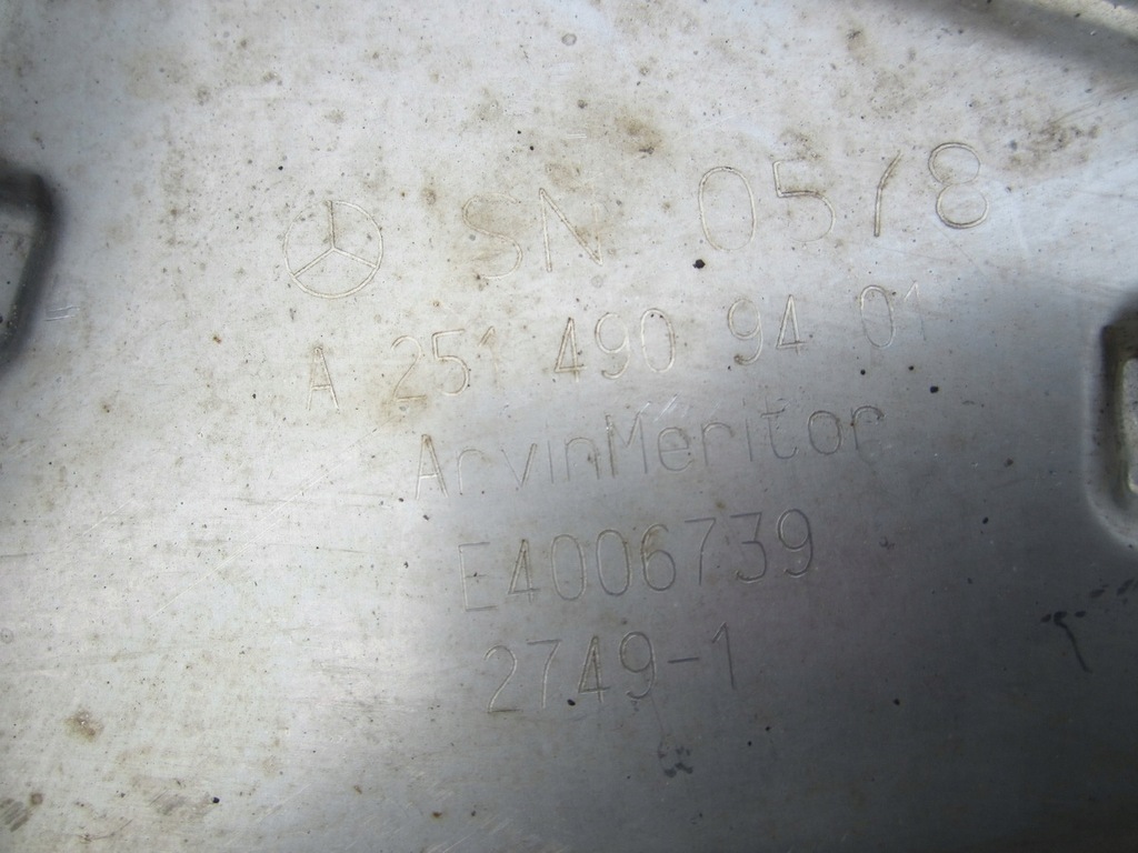 фото №9, Гаситель конечный правый mercedes r-klasa w251 3.0 cdi