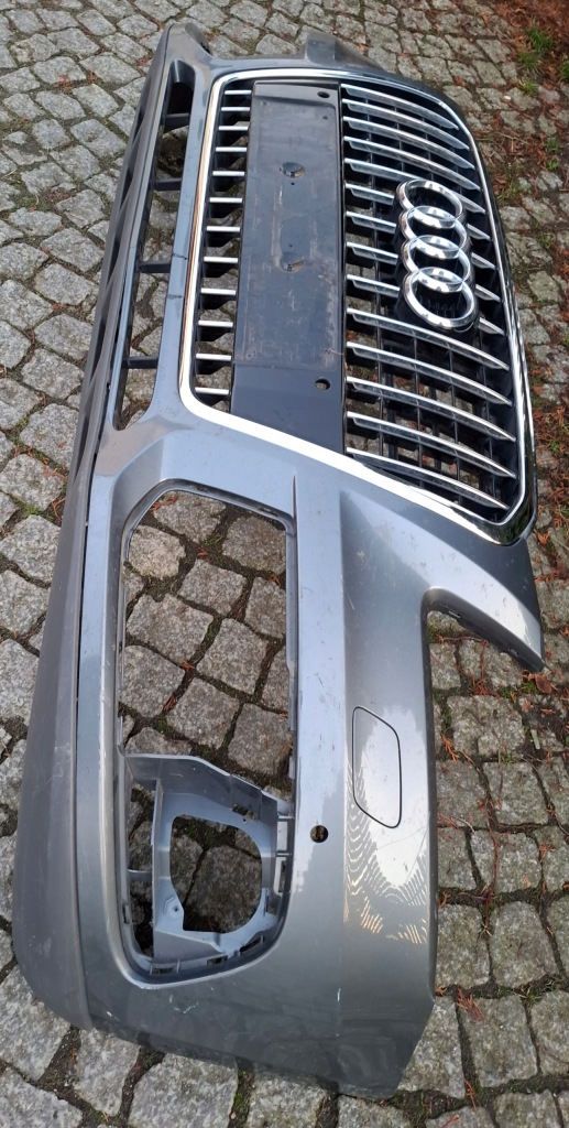 Audi q5 lift 8r0 13-17r бампер перед решётка радиатора pdc с Разборки