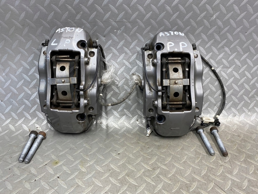 фото №1, Комплект суппортов тормозных перед левый +правый brembo aston martin db9