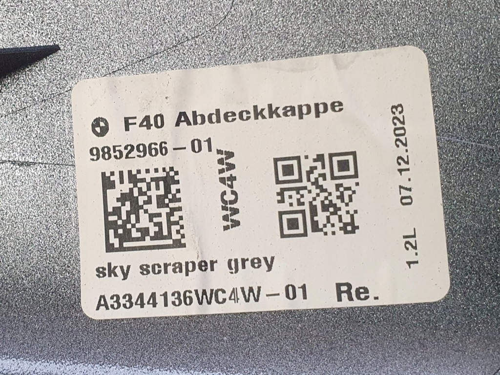 фото №8, Корпус дзеркало права bmw 1 f40 2 f44 wcw1 оригінальний номер