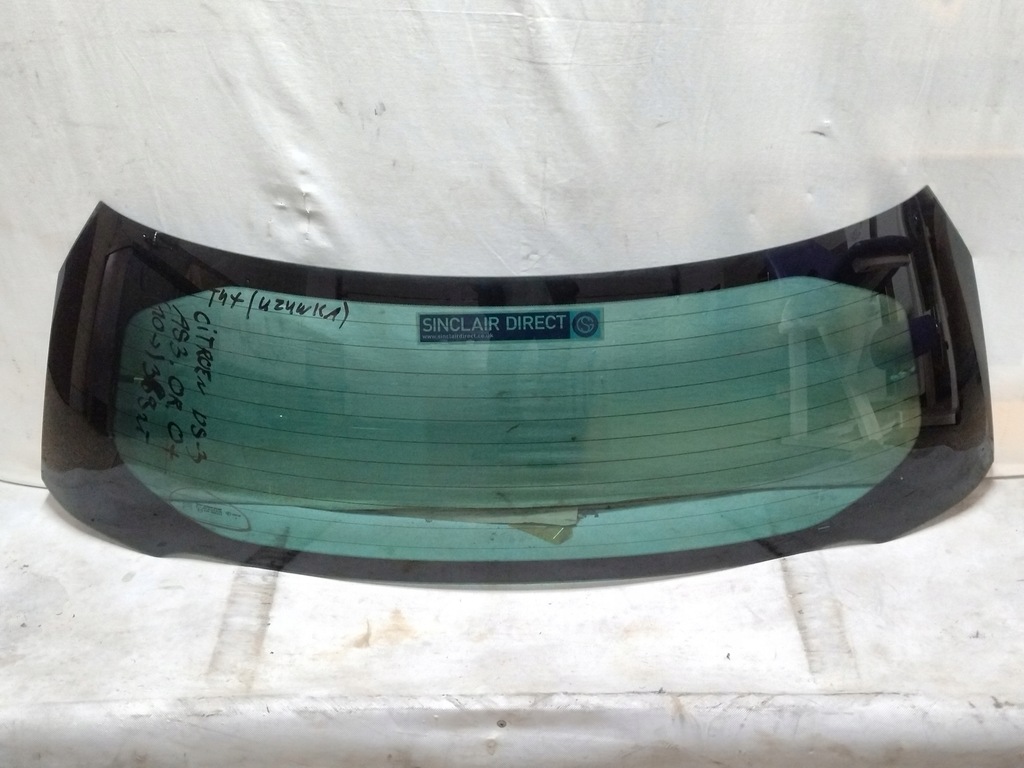 фото №1, Скло задня citroen ds3 2010- as3 - оригінал