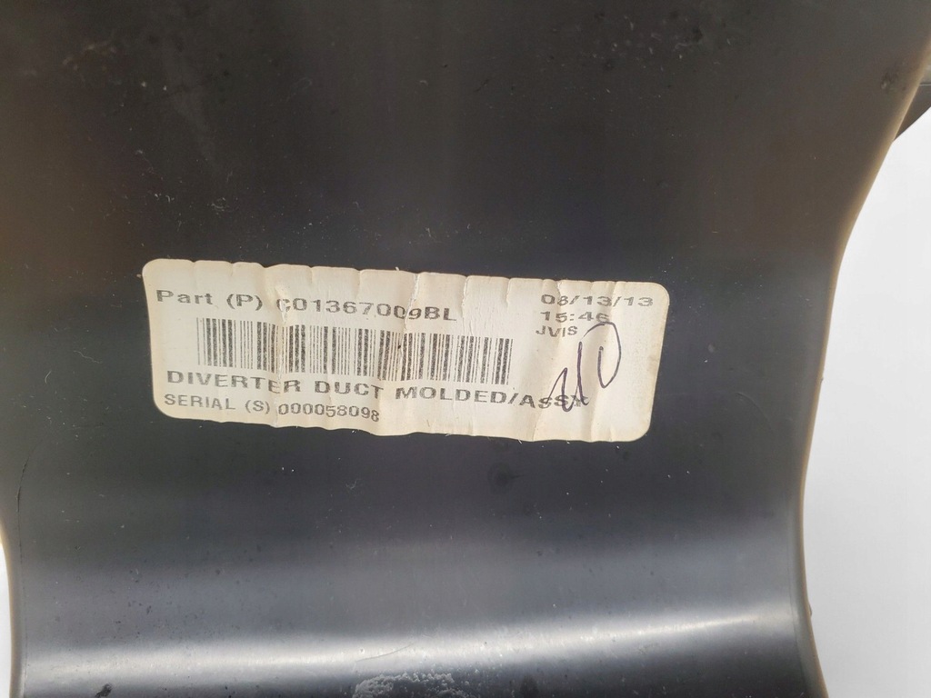 фото №7, Dodge durango iii 1xy051x9ae решётка обдув задняя туннель среднего