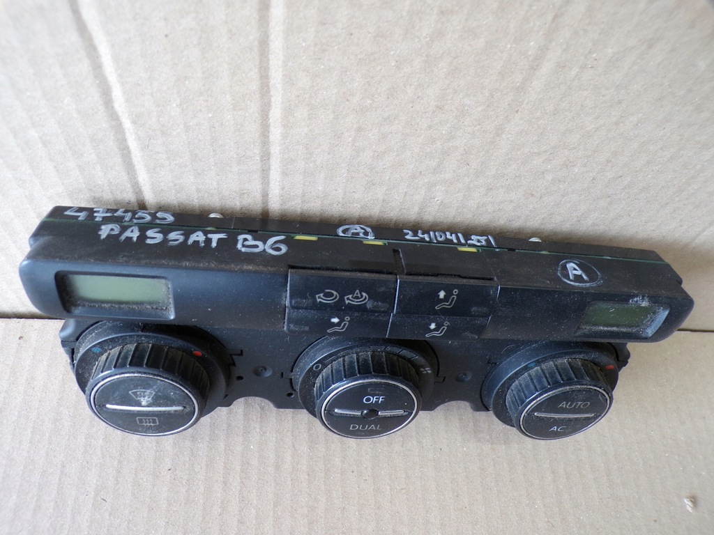 фото №4, Passat b6 панель керування обдув