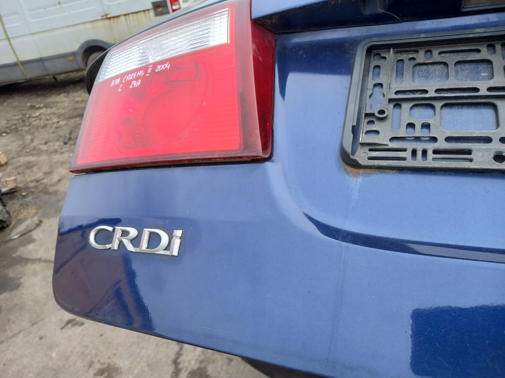 фото №11, Kia carens ii кришка багажника багажника 1c