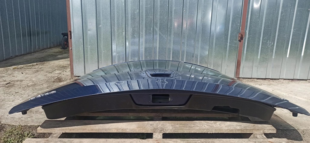 фото №6, Крышка багажника задняя opel opel agila b 08-14 ori лак zchd