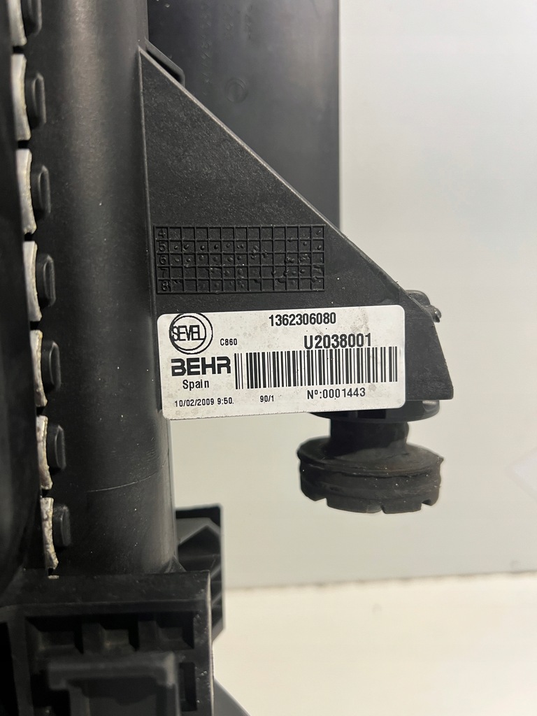 фото №9, Комплект радиатор радиатор citroen jumper ducato boxer 2.2 дизель