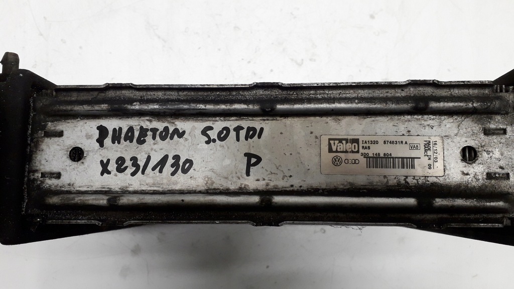 фото №8, Vw phaeton 5.0tdi интеркулер правый 3d0145804