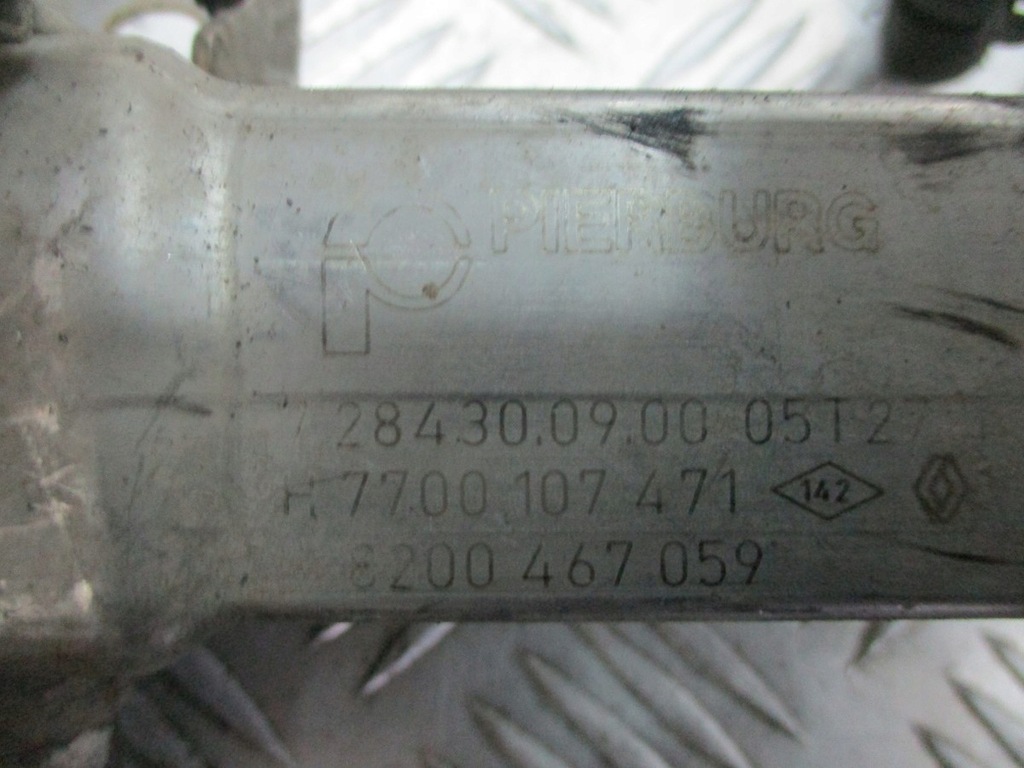 фото №3, Радиатор выхлопных газов renault grand scenic ii 1.9 dci 8200467059