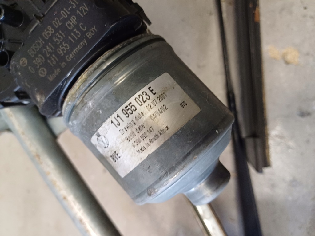 фото №7, Механизм дворник перед vw golf iv nr. 1j1955023e plus рычаги